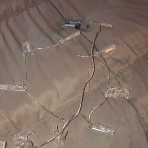 Picture holder lights